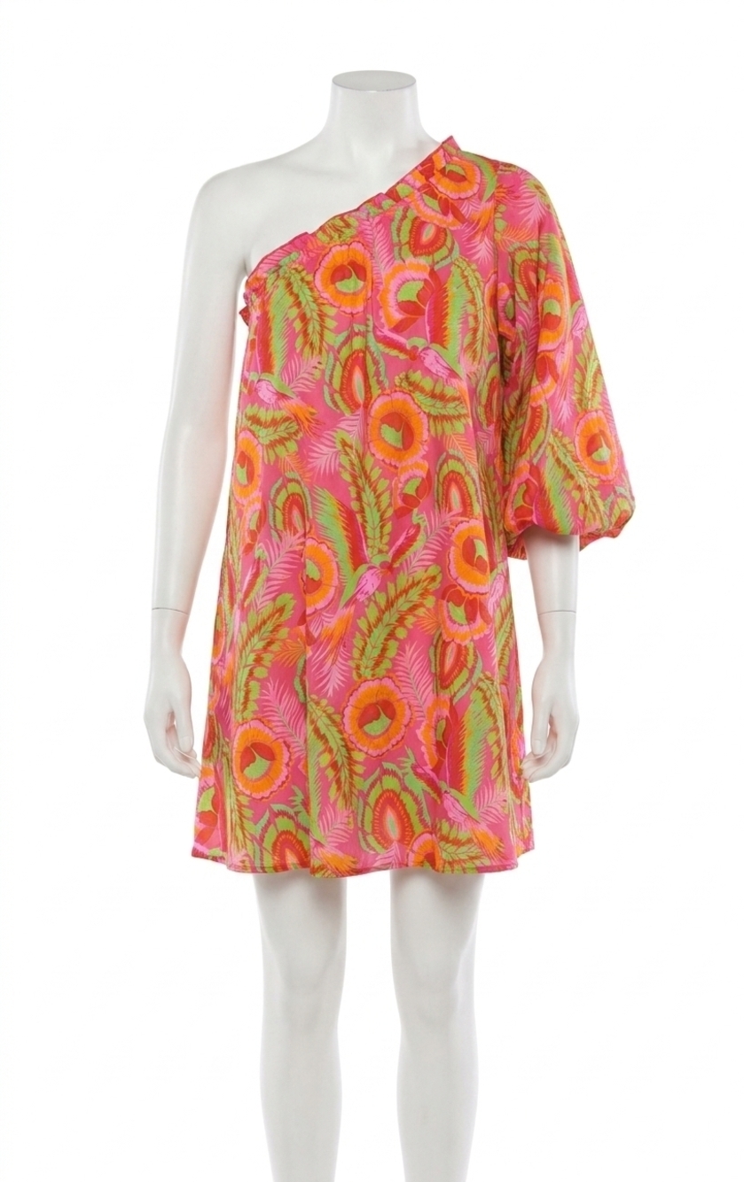 NEW SHOW ME YOUR MUMU high volume mini dress in paradise palms